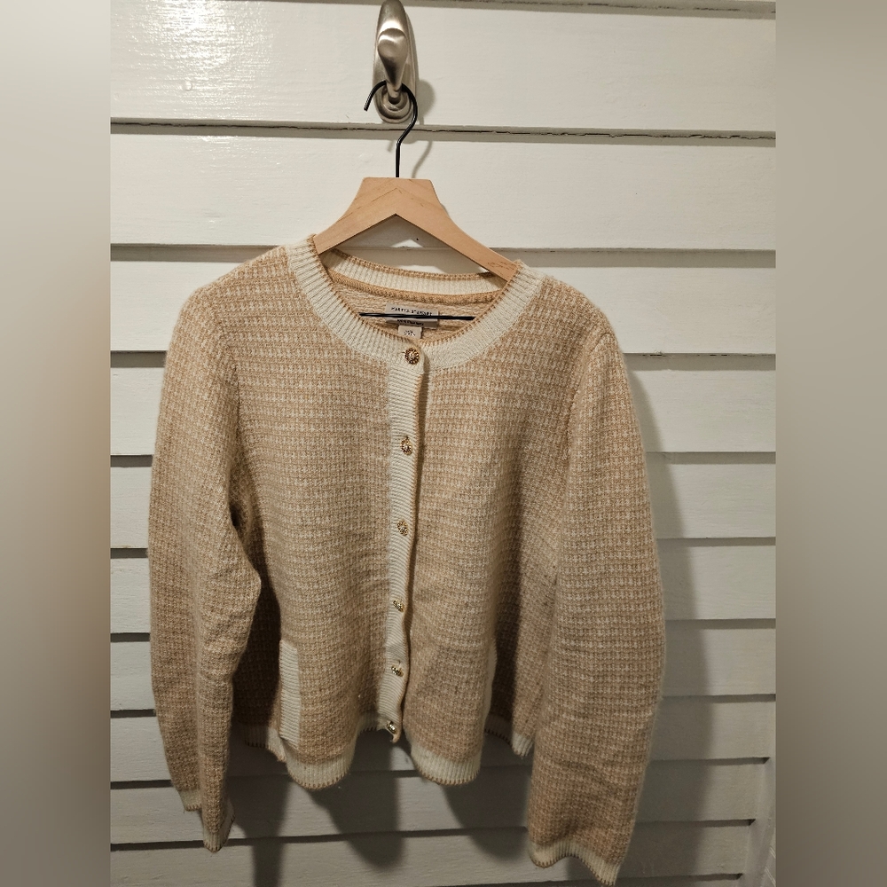 Martha Stewart 100% Cashmere Cardigan